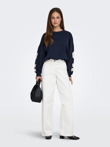 Sweatshirt in Dunkelblau
