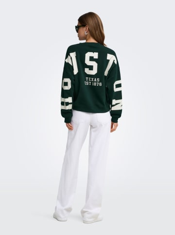 ONLY Bluza w kolorze zielonym