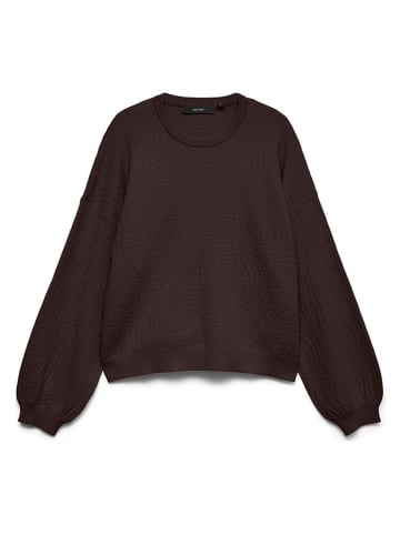 Vero Moda Sweter w kolorze brązowym