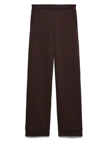 Vero Moda Spodnie dresowe w kolorze brązowym