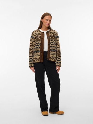 Vero Moda Teddyjas beige/bruin