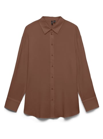 Vero Moda Koszula w kolorze jasnobrązowym