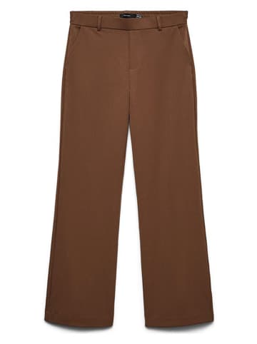 Vero Moda Spodnie w kolorze jasnobrązowym