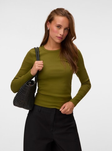 Vero Moda Koszulka w kolorze oliwkowym