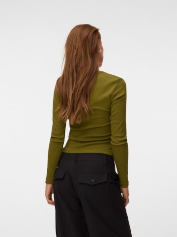 Vero Moda Koszulka w kolorze oliwkowym