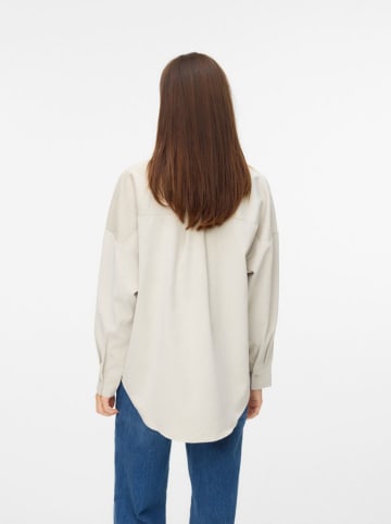 Vero Moda Koszula sztruksowa w kolorze kremowym