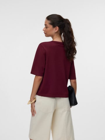 Vero Moda Sweter w kolorze bordowym