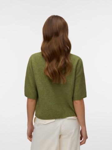 Vero Moda Sweter w kolorze oliwkowym