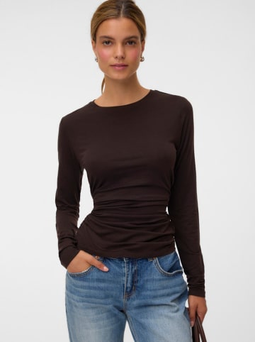 Vero Moda Koszulka w kolorze brązowym