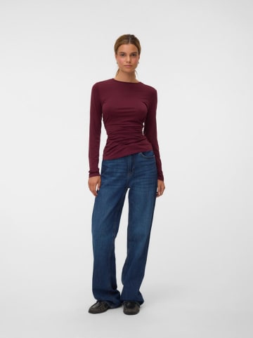 Vero Moda Koszulka w kolorze bordowym