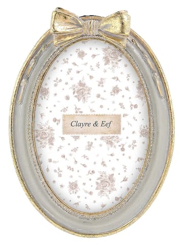 Clayre & Eef Bilderrahmen in Grau - (L)19 x (B)14 cm