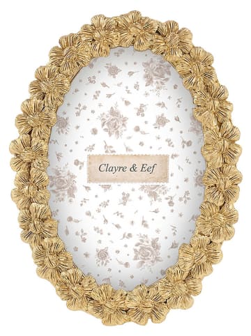 Clayre & Eef Bilderrahmen in Gold - (L)18 x (B)14 cm