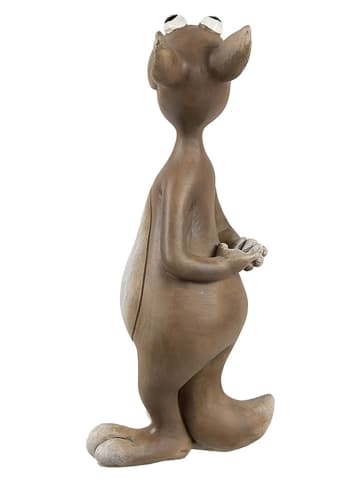 Clayre & Eef Figurka dekoracyjna "Mouse" w kolorze jasnobrązowym - 8 x 14 x 5 cm