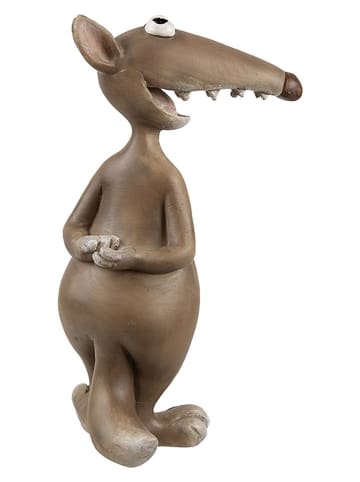Clayre & Eef Dekofigur ''Maus'' in Hellbraun - (B)8 x (H)14 x (T)5 cm