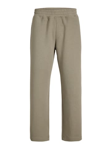Jack & Jones Spodnie dresowe w kolorze szarobrązowym