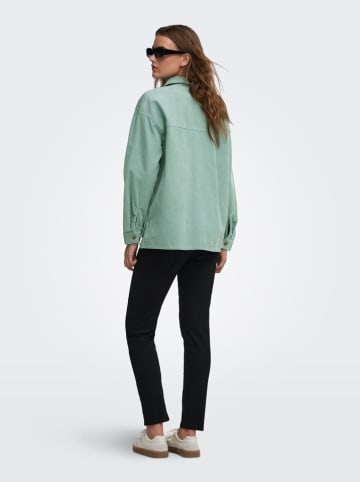 ONLY Jeansjacke in Hellgrün