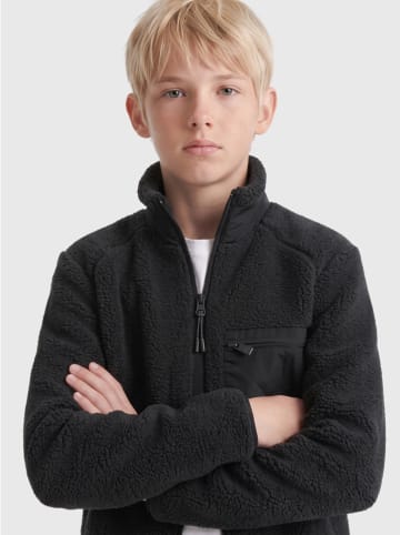 ONLY & SONS Junior Fleecejacke "Dallas" in Schwarz