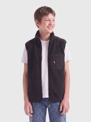 ONLY & SONS Junior Kamizelka polarowa "Dallas" w kolorze czarnym