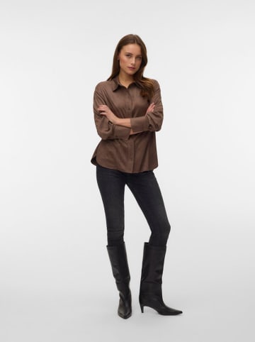 Vero Moda Hemd in Braun