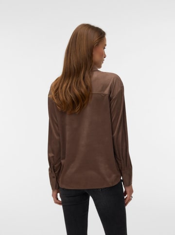 Vero Moda Hemd in Braun