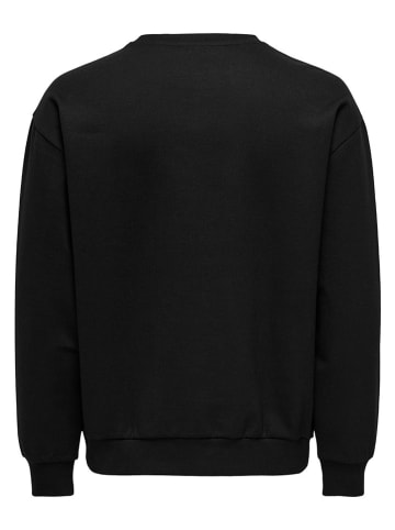ONLY & SONS Sweatshirt "Dane" in Schwarz