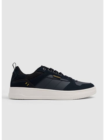 PME Legend Skórzane sneakersy w kolorze granatowym