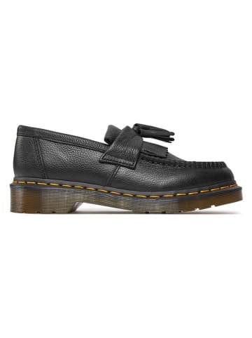 Dr. Martens Leder-Mokassins in Schwarz