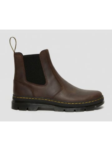 Dr. Martens Skórzane sztyblety w kolorze brązowym