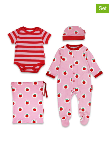 Toby Tiger 4tlg. Outfit in Rosa