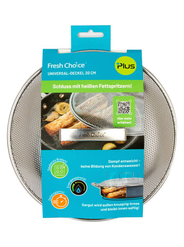 Fresh Choice Universeel roestvrijstalen deksel - Ø 20 cm