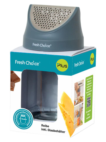 Fresh Choice 2-delige set: raspopzetstuk grijs