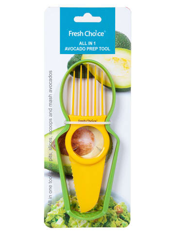 Fresh Choice Avocadosnijder geel/groen