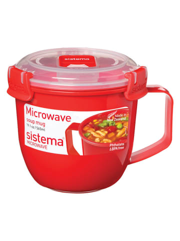 sistema Mikrowellen-Suppentasse ''Heat & Eat'' in Rot - 565 ml
