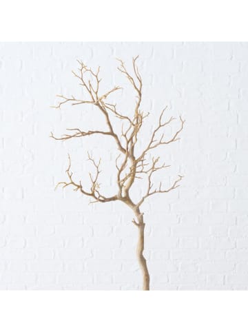 Boltze Dekozweig "Treibholz" in Beige - (H)93 cm