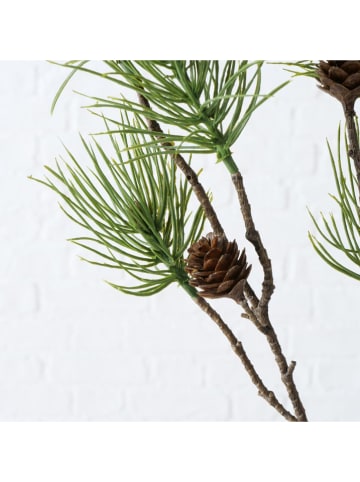 Boltze Gałązka dekoracyjna "Pine" w kolorze zielonym - wys. 86 cm