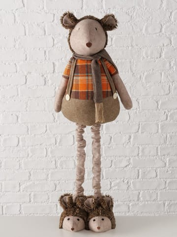 Boltze Figurka dekoracyjna "Alexo" w kolorze brązowo-pomarańczowym - wys. 100 cm