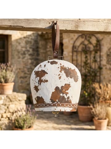 Boltze Zawieszka dekoracyjna "Montana" w kolorze brązowo-białym - 21,5 x 21,5 cm