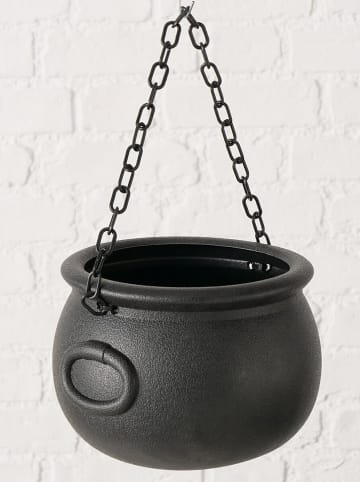 Boltze Dekoschale "Pontos" in Schwarz - (H)15 cm