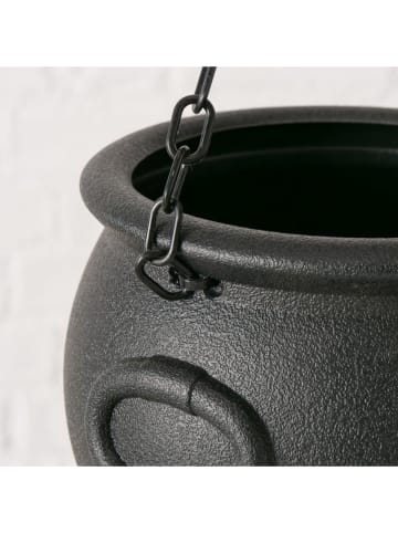 Boltze Dekoschale "Pontos" in Schwarz - (H)15 cm