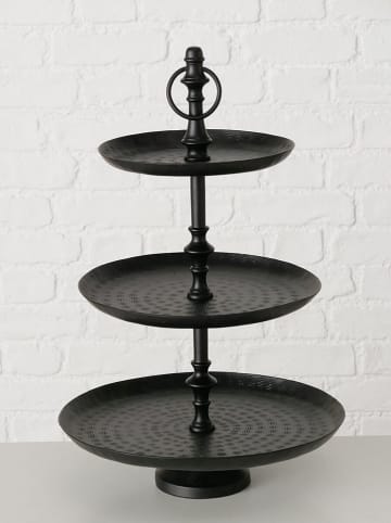 Boltze Etagere "Noorwijk" in Schwarz - (H)47 cm