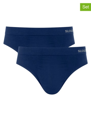 Sloggi 2-delige set: Slip ''Go Smooth'' donkerblauw