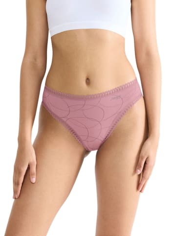 Sloggi 3er-Set: Slips ''Go Crush'' in Rosa/ Beige