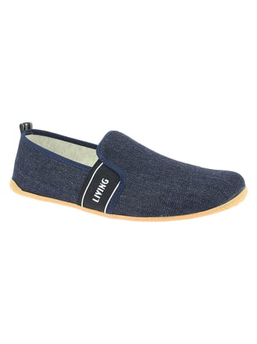 Living Kitzbühel Pantoffels donkerblauw