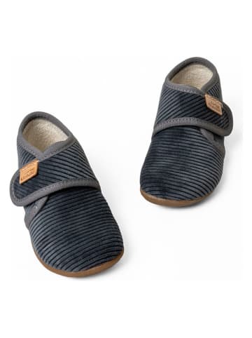 Living Kitzbühel Pantoffels "Conrad" grijs