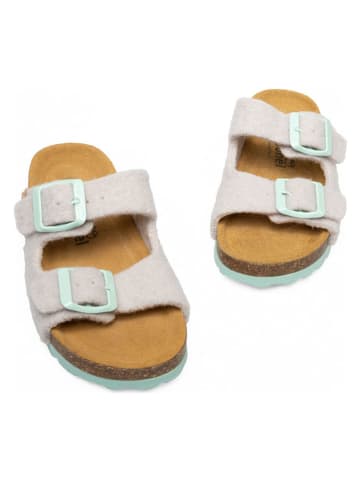 Slippers "Wooly Wonder" grijs