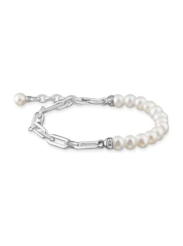 Thomas Sabo Silber-Armkette mit Perlen