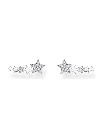Thomas Sabo Srebrne kolczyki-wkrętki z cyrkoniami