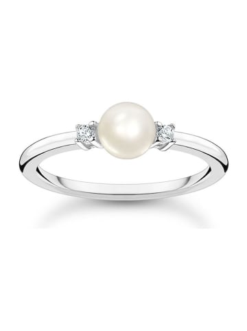 Thomas Sabo Srebrny pierścionek z perłą