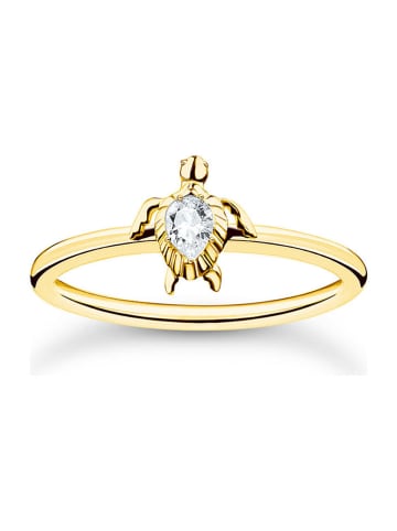 Thomas Sabo Vergold. Ring mit Edelstein