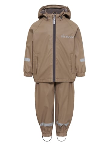 2tlg. Regenoutfit "Pixy"  in Hellbraun